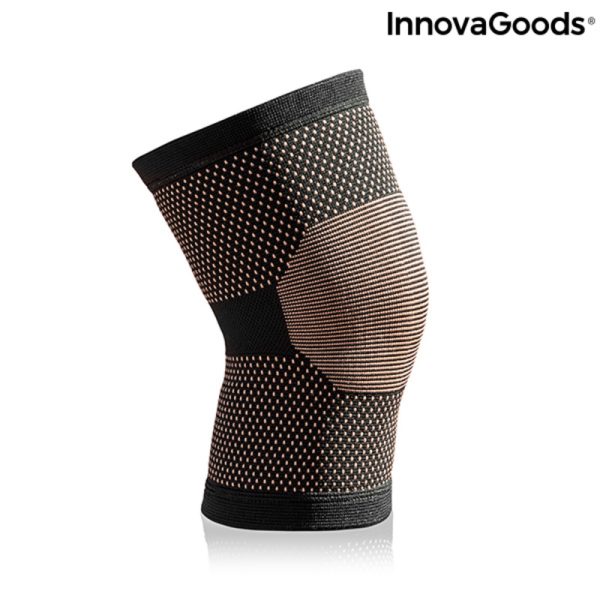 Spevňujúca ortéza na koleno s medenými výstužami a bambusovým uhlím Kneecare InnovaGoods