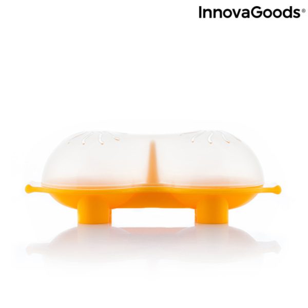 Dvojitá silikónová nádoba na varenie vajíčok Oovi InnovaGoods