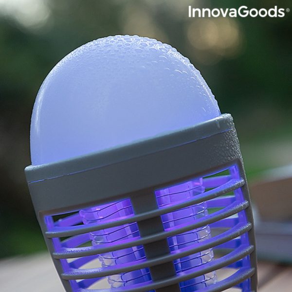 Nabíjacia lampa proti komárom s LED svetlom 2 v 1 Kl Bulb InnovaGoods