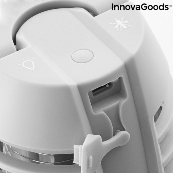 Nabíjacia lampa proti komárom s LED svetlom 2 v 1 Kl Bulb InnovaGoods