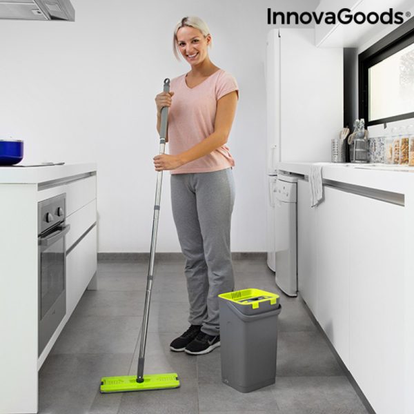 Čistiaci mop s vedrom na dvojitý úkon Swiftmop InnovaGoods
