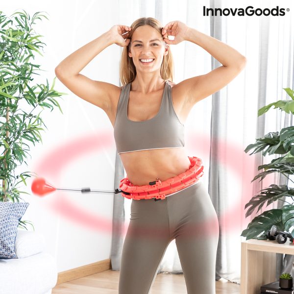 Nastaviteľná inteligentná fitness obruč so závažím Fittehoop InnovaGoods