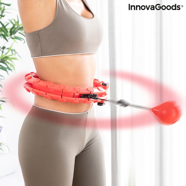 Nastaviteľná inteligentná fitness obruč so závažím Fittehoop InnovaGoods