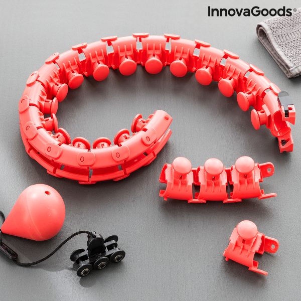 Nastaviteľná inteligentná fitness obruč so závažím Fittehoop InnovaGoods