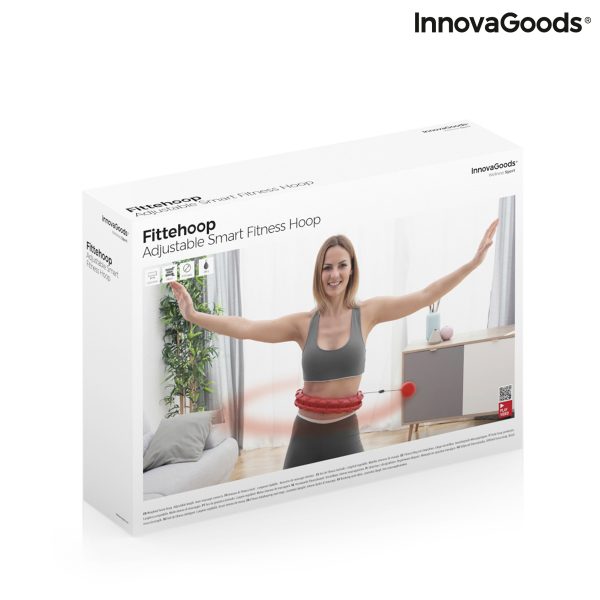Nastaviteľná inteligentná fitness obruč so závažím Fittehoop InnovaGoods