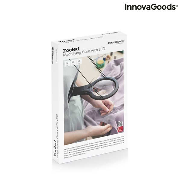 Hands free lupa s LED svetlom Zooled InnovaGoods