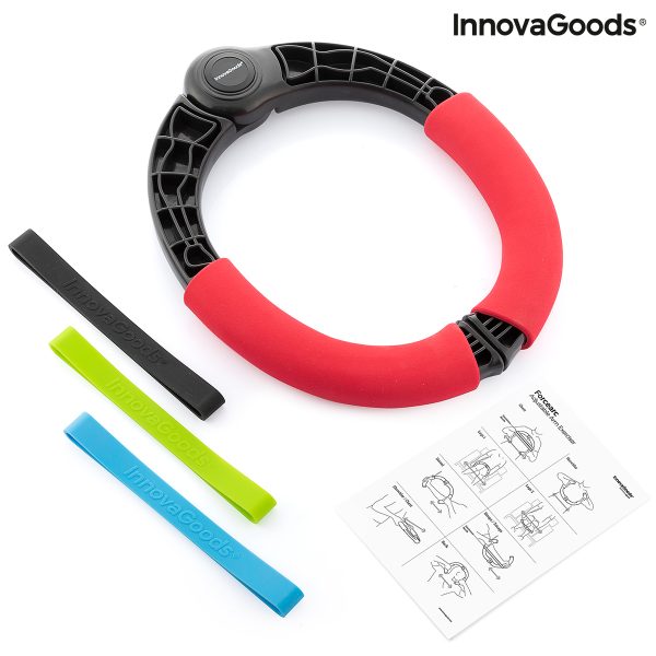 Pomôcka na posilňovanie ramien s odporom a príručkou s cvikmi Forcearc InnovaGoods