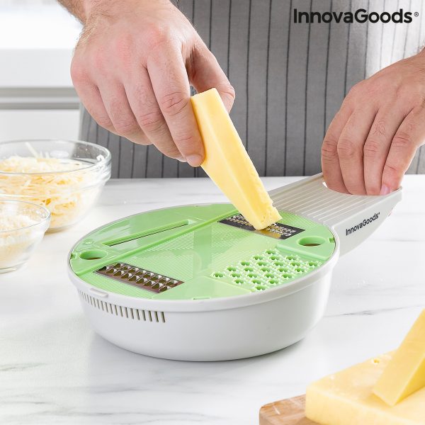 Multifunkčné strúhadlo - krájač 6 v 1 s príslušenstvom a receptami Gradder InnovaGoods
