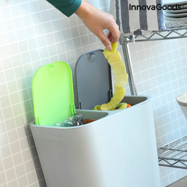Dvojitý odpadkový kôš na triedený odpad Bincle InnovaGoods