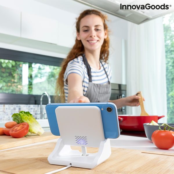 Viacpolohová bezdrôtová nabíjačka s držiakom Pomchar InnovaGoods