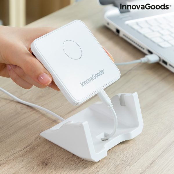 Viacpolohová bezdrôtová nabíjačka s držiakom Pomchar InnovaGoods