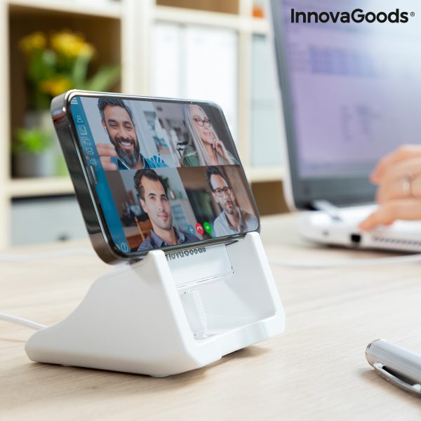 Viacpolohová bezdrôtová nabíjačka s držiakom Pomchar InnovaGoods