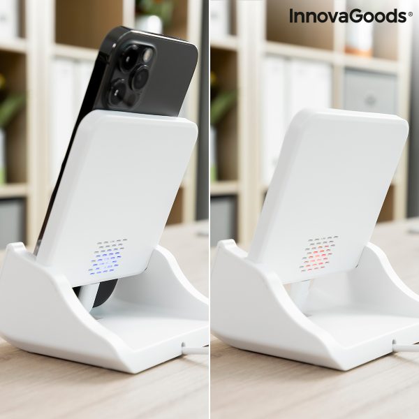 Viacpolohová bezdrôtová nabíjačka s držiakom Pomchar InnovaGoods
