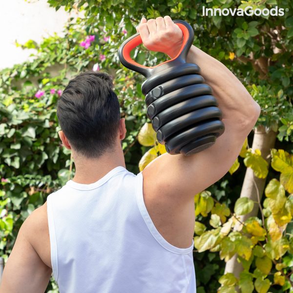 Sada nastaviteľných činiek (závaží) 6 v 1 s návodom na cvičenie Sixfit InnovaGoods