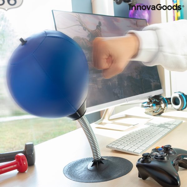 Antistresová nafukovacia stolná boxovacia hruška Hittres InnovaGoods
