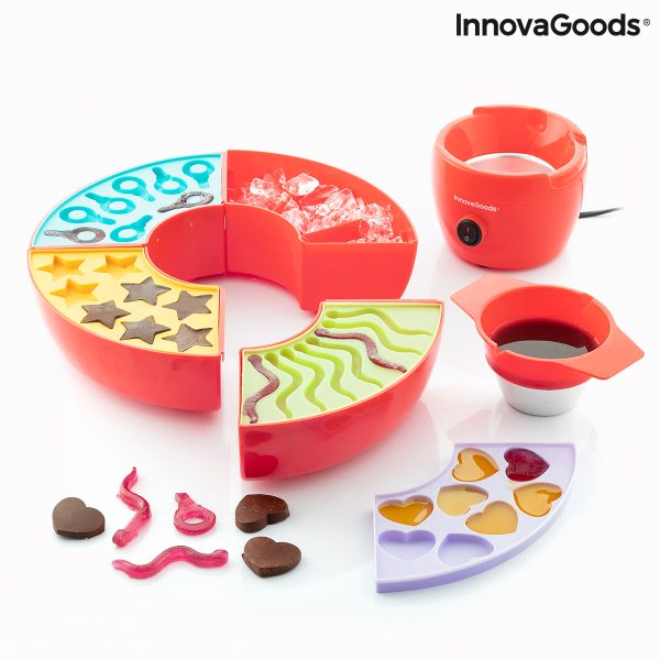 2 v 1 prístroj na výrobu gumených cukríkov  a čokoládového fondue. Yupot InnovaGoods