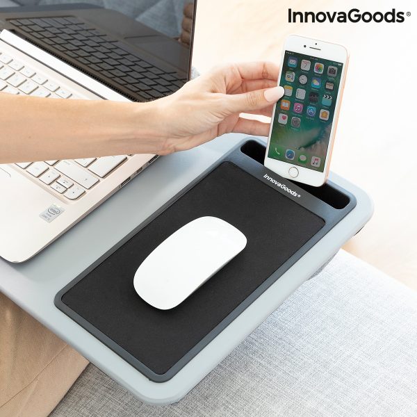 Prenosný stôl na počítač s XL vankúšom Deskion InnovaGoods