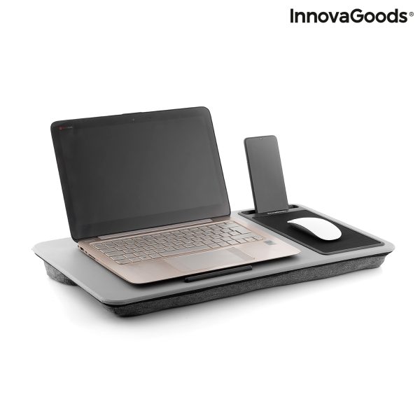 Prenosný stôl na počítač s XL vankúšom Deskion InnovaGoods