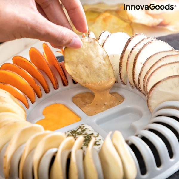 Sada na výrobu čipsov (lupienok) v mikrovlnke so strúhadlom a receptami Chipit InnovaGoods