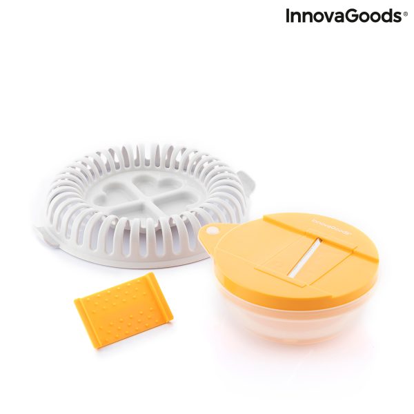 Sada na výrobu čipsov (lupienok) v mikrovlnke so strúhadlom a receptami Chipit InnovaGoods