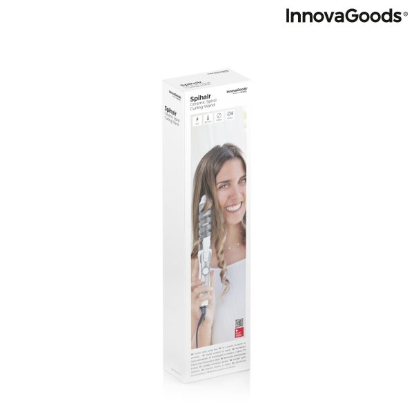 Keramická špirálová kulma Spihair InnovaGoods