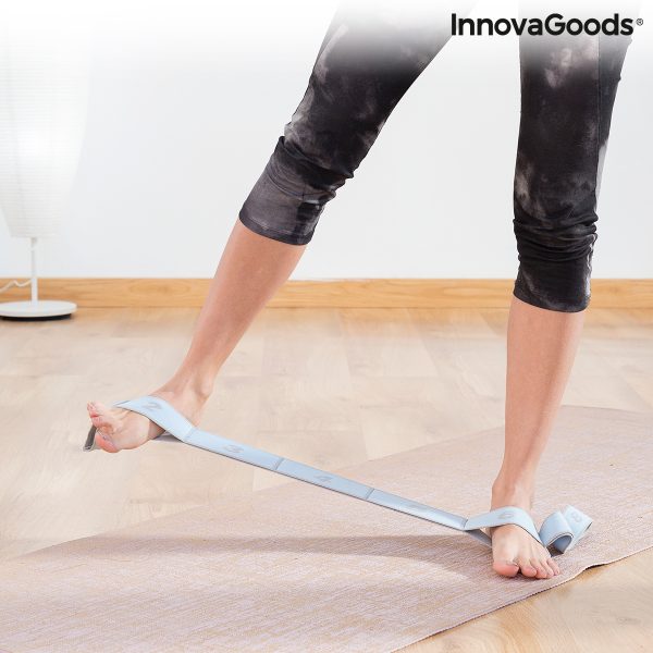 Elastický pás (fitness) na strečing s návodom na cvičenie Stort InnovaGoods