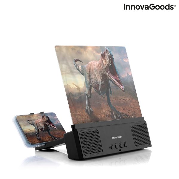 Zosilňovač obrazovky mobilného telefónu s reproduktorom Mobimax InnovaGoods