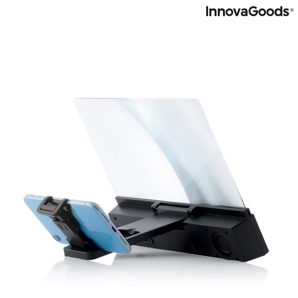 Zosilňovač obrazovky mobilného telefónu s reproduktorom Mobimax InnovaGoods
