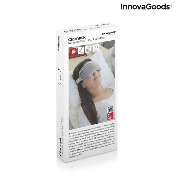 Relaxačná vyhrievaná maska Clamask InnovaGoods
