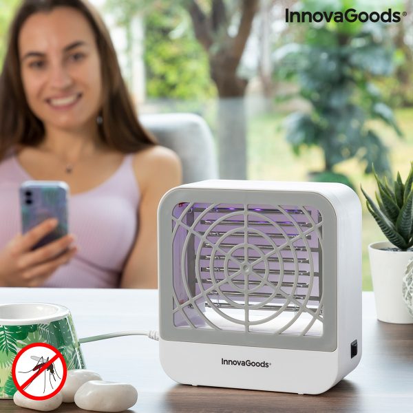 Lampa proti komárom s nástenným vešiakom KL Box InnovaGoods