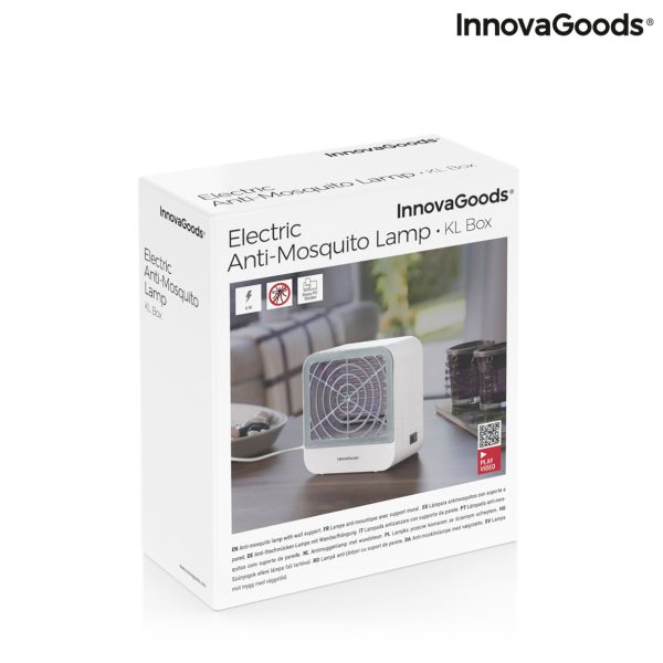 Lampa proti komárom s nástenným vešiakom KL Box InnovaGoods