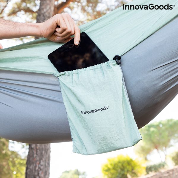 Dvojitá hojdacia sieť na kempovanie Rewong InnovaGoods
