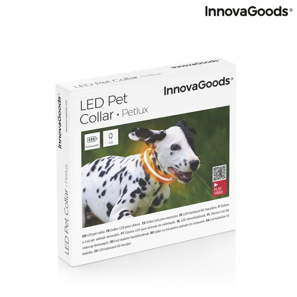 LED obojok pre domácich miláčikov Petlux InnovaGoods