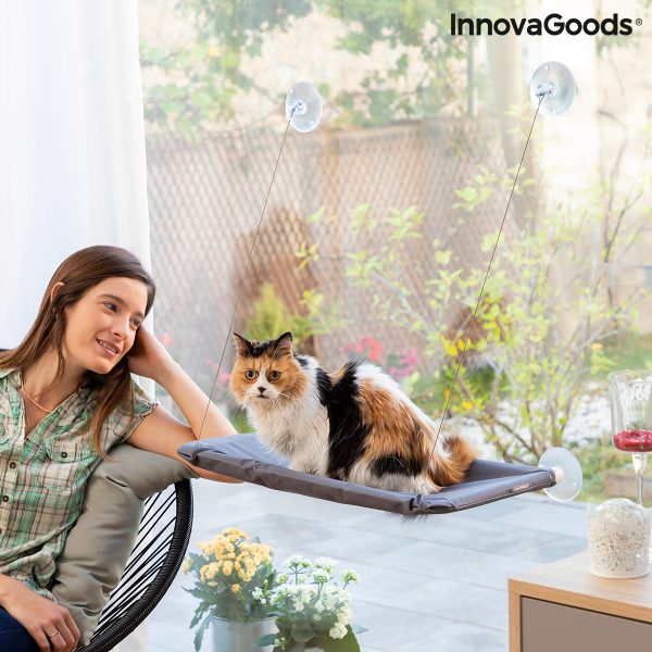Závesná poduška pre mačky Catlax InnovaGoods