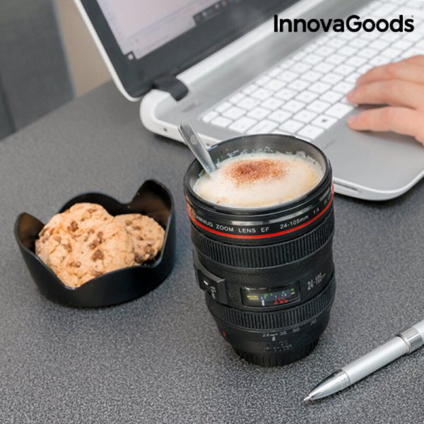 Univerzálny Hrnček s Viečkom Thermuffee InnovaGoods
