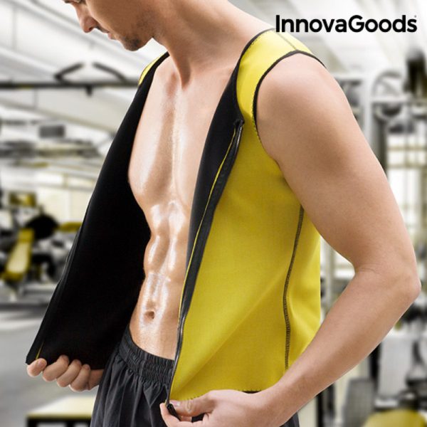 Pánska Športová Vesta so Sauna Efektom Passwa InnovaGoods