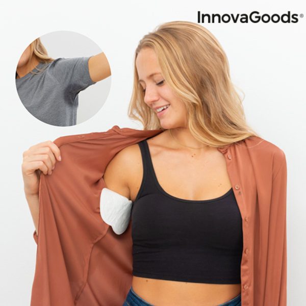 Náplasti do Podpazušia proti Poteniu Stain Stop InnovaGoods