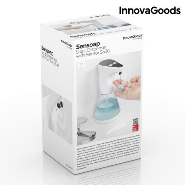 Automatický dávkovač na mydlo so senzorom Sensoap InnovaGoods
