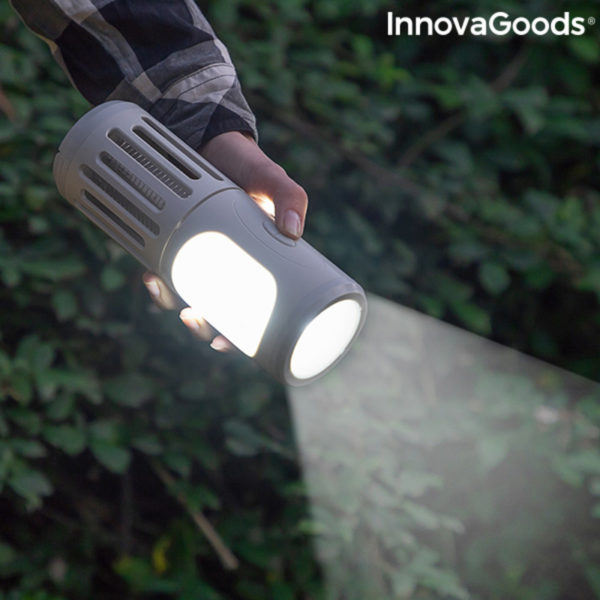 Lampa proti komárom Baterka a prenosný lampáš 3 v 1 Kl Tower InnovaGoods