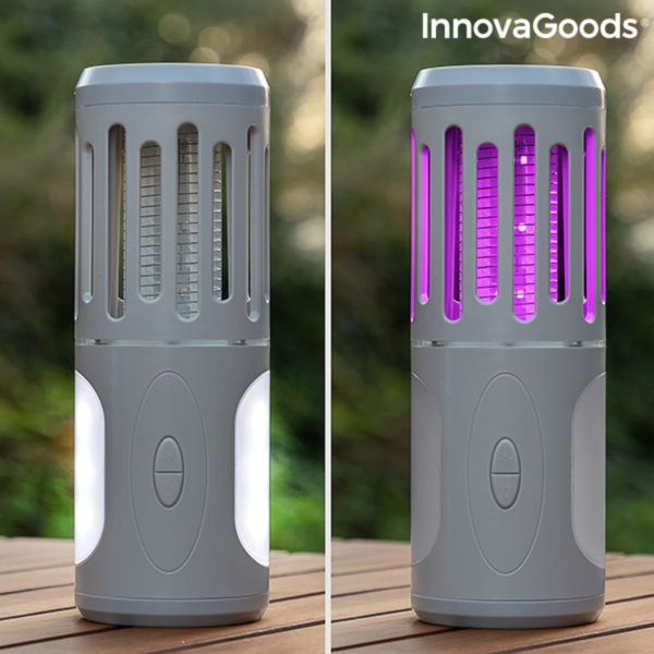 Lampa proti komárom Baterka a prenosný lampáš 3 v 1 Kl Tower InnovaGoods