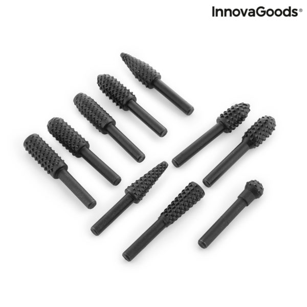 Sada fréz pre vŕtačku Driwills InnovaGoods 10 kusov