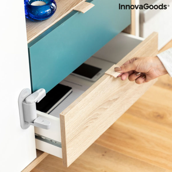 Bezpečnostný zámok na kľučku dverí Dlooky InnovaGoods 2 kusov