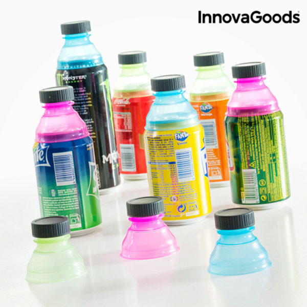 Uzávery na Plechovky Edasy InnovaGoods 10 kusov