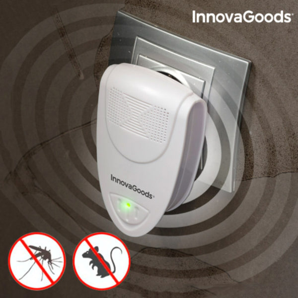 Ultrazvukový Mini Odpudzovač Hlodavcov a Hmyzu InnovaGoods