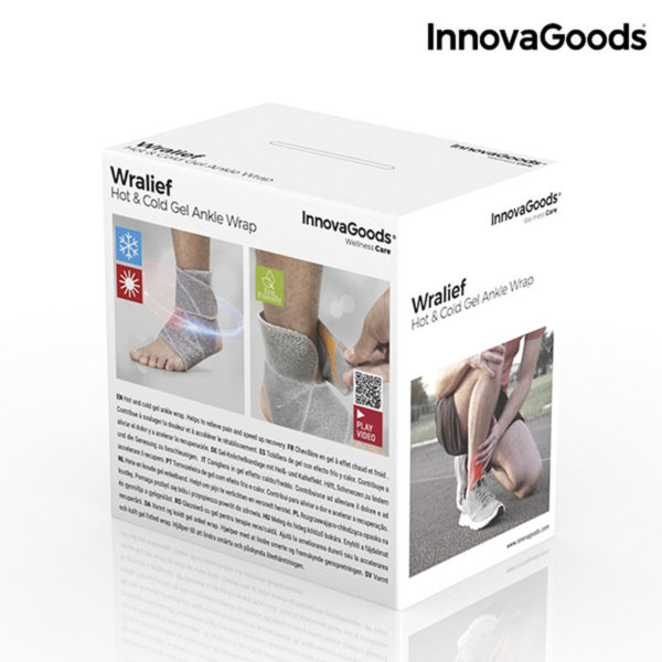 Ortéza na Členok s Hrejivým/Chladivým Gélovým Vankúšikom Wralief InnovaGoods